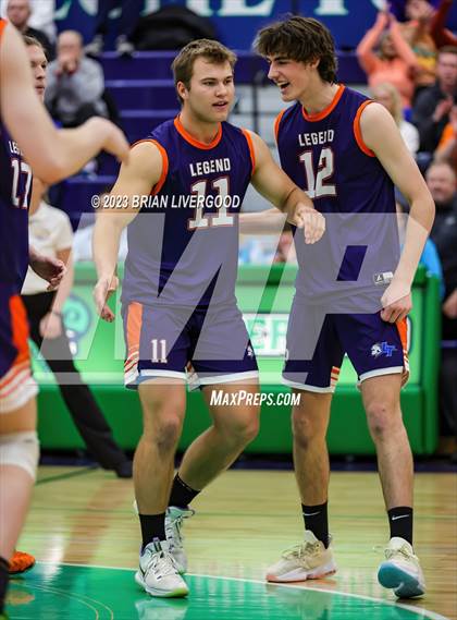 Thumbnail 2 in Legend vs Douglas County (CHSAA 5A Round 1) photogallery.