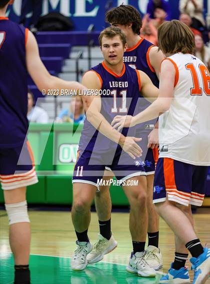 Thumbnail 3 in Legend vs Douglas County (CHSAA 5A Round 1) photogallery.