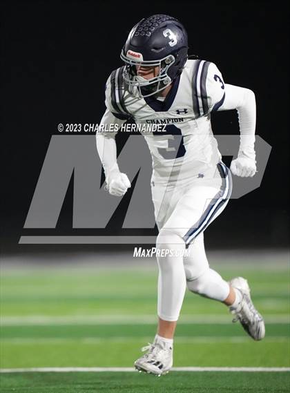 Thumbnail 3 in Boerne-Champion @ College Station (UIL 5A Division I Region 3 Bi-District Playoff) photogallery.