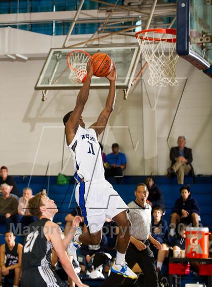Thumbnail 1 in Clark (San Antonio) vs Westside (Houston) (McDonald's Texas Invitational) photogallery.