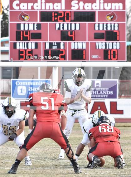 Thumbnail 3 in West Las Vegas @ Robertson (NMAA 3A Quarterfinal) photogallery.