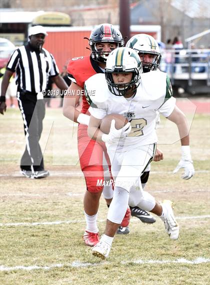 Thumbnail 1 in West Las Vegas @ Robertson (NMAA 3A Quarterfinal) photogallery.