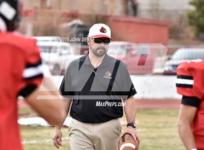 Thumbnail 1 in West Las Vegas @ Robertson (NMAA 3A Quarterfinal) photogallery.