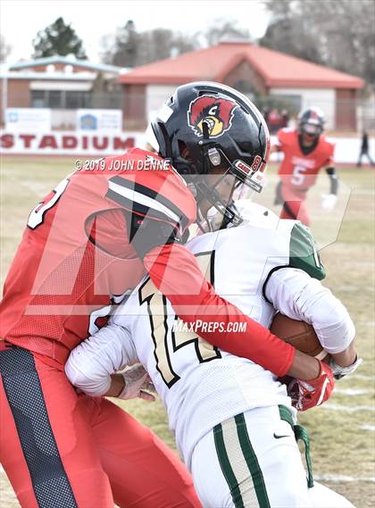 Thumbnail 2 in West Las Vegas @ Robertson (NMAA 3A Quarterfinal) photogallery.