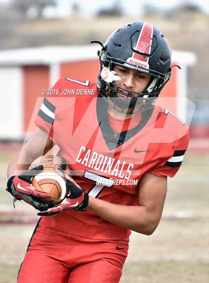 Thumbnail 3 in West Las Vegas @ Robertson (NMAA 3A Quarterfinal) photogallery.
