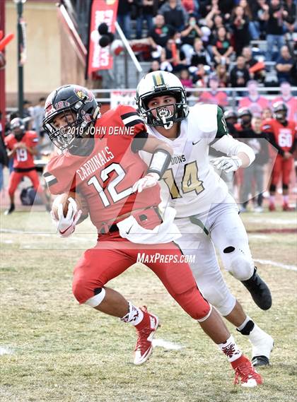 Thumbnail 1 in West Las Vegas @ Robertson (NMAA 3A Quarterfinal) photogallery.