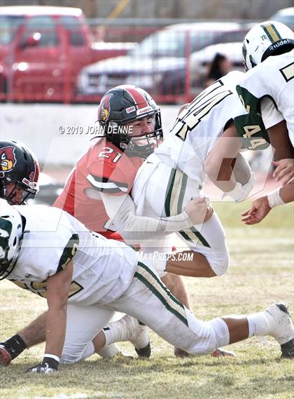 Thumbnail 3 in West Las Vegas @ Robertson (NMAA 3A Quarterfinal) photogallery.