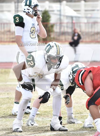 Thumbnail 3 in West Las Vegas @ Robertson (NMAA 3A Quarterfinal) photogallery.
