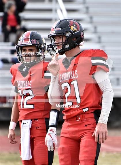 Thumbnail 3 in West Las Vegas @ Robertson (NMAA 3A Quarterfinal) photogallery.