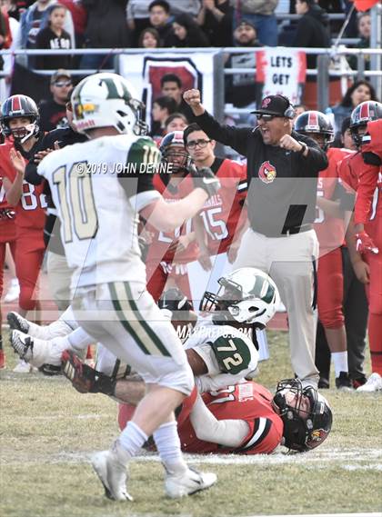 Thumbnail 3 in West Las Vegas @ Robertson (NMAA 3A Quarterfinal) photogallery.