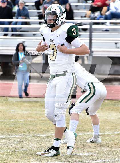 Thumbnail 1 in West Las Vegas @ Robertson (NMAA 3A Quarterfinal) photogallery.