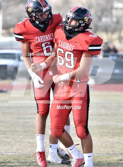 Thumbnail 2 in West Las Vegas @ Robertson (NMAA 3A Quarterfinal) photogallery.