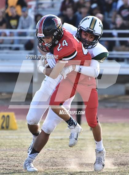 Thumbnail 3 in West Las Vegas @ Robertson (NMAA 3A Quarterfinal) photogallery.