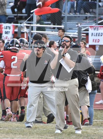 Thumbnail 3 in West Las Vegas @ Robertson (NMAA 3A Quarterfinal) photogallery.