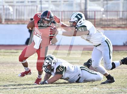 Thumbnail 1 in West Las Vegas @ Robertson (NMAA 3A Quarterfinal) photogallery.