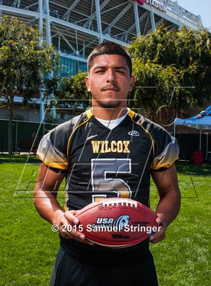 Thumbnail 1 in Wilcox (USA Football/MaxPreps Media Day Event) photogallery.