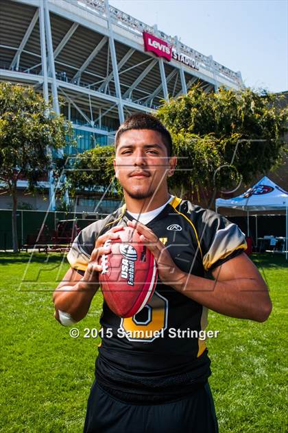 Thumbnail 3 in Wilcox (USA Football/MaxPreps Media Day Event) photogallery.