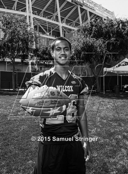 Thumbnail 1 in Wilcox (USA Football/MaxPreps Media Day Event) photogallery.