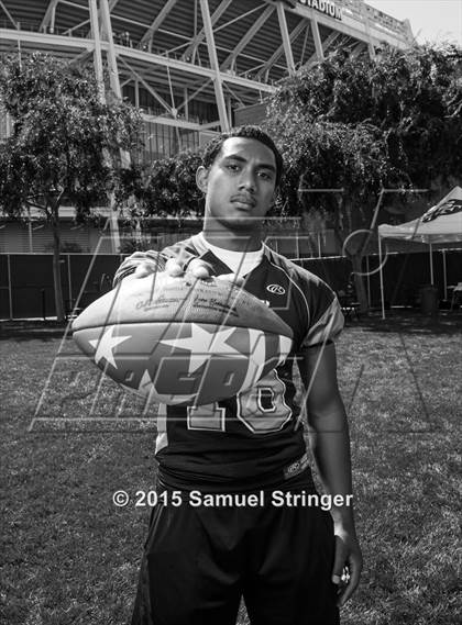 Thumbnail 3 in Wilcox (USA Football/MaxPreps Media Day Event) photogallery.