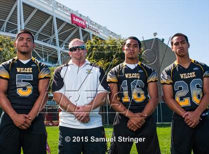Thumbnail 3 in Wilcox (USA Football/MaxPreps Media Day Event) photogallery.