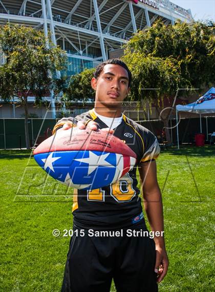 Thumbnail 2 in Wilcox (USA Football/MaxPreps Media Day Event) photogallery.