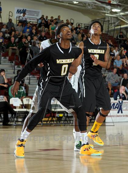 Thumbnail 1 in Wenonah vs. Long Beach Poly (MaxPreps Holiday Classic) photogallery.