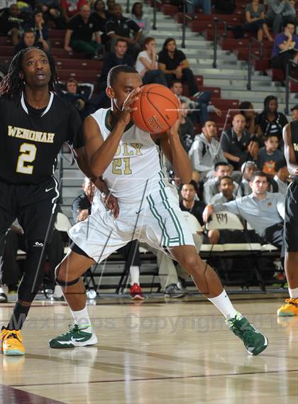 Thumbnail 1 in Wenonah vs. Long Beach Poly (MaxPreps Holiday Classic) photogallery.