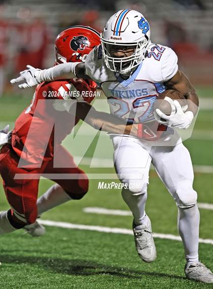 Thumbnail 3 in North Salinas @ Burlingame (CCS D4 Quarterfinal) photogallery.