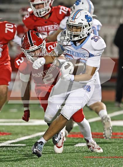 Thumbnail 3 in North Salinas @ Burlingame (CCS D4 Quarterfinal) photogallery.