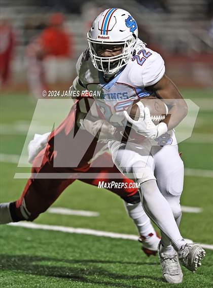 Thumbnail 1 in North Salinas @ Burlingame (CCS D4 Quarterfinal) photogallery.
