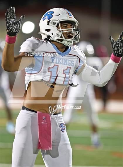 Thumbnail 3 in North Salinas @ Burlingame (CCS D4 Quarterfinal) photogallery.