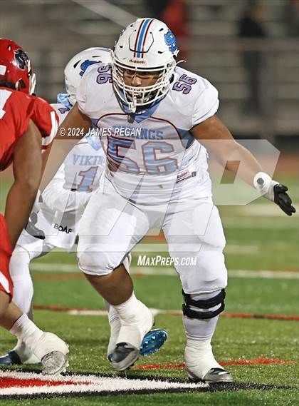 Thumbnail 1 in North Salinas @ Burlingame (CCS D4 Quarterfinal) photogallery.