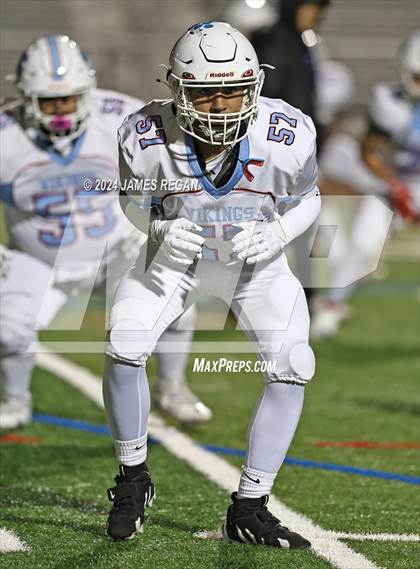Thumbnail 2 in North Salinas @ Burlingame (CCS D4 Quarterfinal) photogallery.