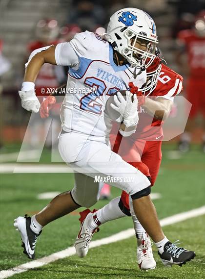 Thumbnail 2 in North Salinas @ Burlingame (CCS D4 Quarterfinal) photogallery.