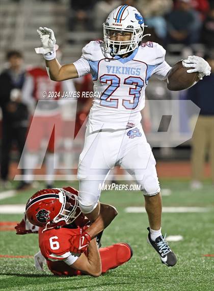 Thumbnail 2 in North Salinas @ Burlingame (CCS D4 Quarterfinal) photogallery.