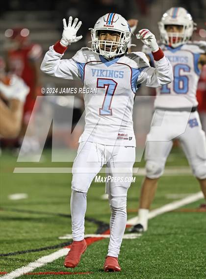 Thumbnail 1 in North Salinas @ Burlingame (CCS D4 Quarterfinal) photogallery.