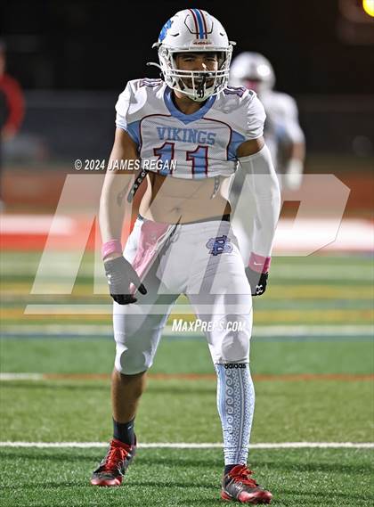 Thumbnail 2 in North Salinas @ Burlingame (CCS D4 Quarterfinal) photogallery.