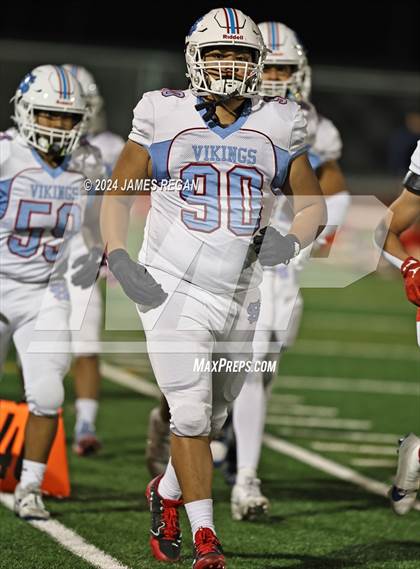 Thumbnail 2 in North Salinas @ Burlingame (CCS D4 Quarterfinal) photogallery.