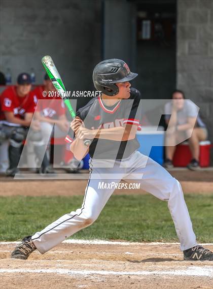 Thumbnail 2 in Rushville vs South Dearborn (IHSAA Sectional Semifinal) photogallery.