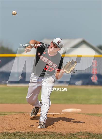 Thumbnail 1 in Rushville vs South Dearborn (IHSAA Sectional Semifinal) photogallery.