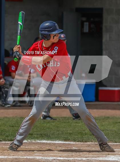 Thumbnail 2 in Rushville vs South Dearborn (IHSAA Sectional Semifinal) photogallery.