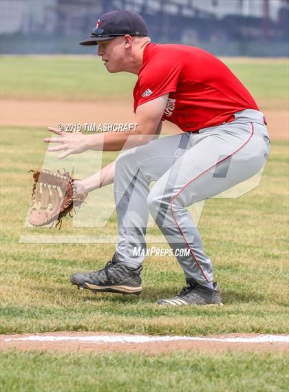Thumbnail 2 in Rushville vs South Dearborn (IHSAA Sectional Semifinal) photogallery.