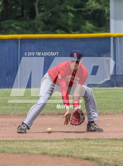 Thumbnail 2 in Rushville vs South Dearborn (IHSAA Sectional Semifinal) photogallery.