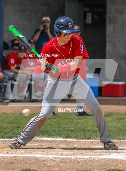 Thumbnail 3 in Rushville vs South Dearborn (IHSAA Sectional Semifinal) photogallery.