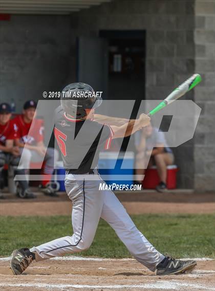 Thumbnail 3 in Rushville vs South Dearborn (IHSAA Sectional Semifinal) photogallery.