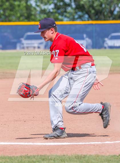 Thumbnail 2 in Rushville vs South Dearborn (IHSAA Sectional Semifinal) photogallery.
