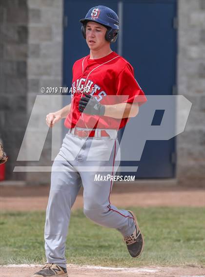 Thumbnail 2 in Rushville vs South Dearborn (IHSAA Sectional Semifinal) photogallery.
