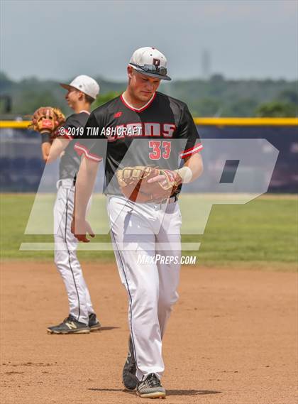 Thumbnail 3 in Rushville vs South Dearborn (IHSAA Sectional Semifinal) photogallery.