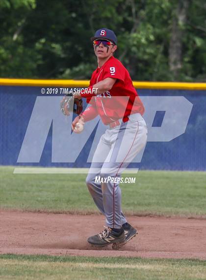 Thumbnail 2 in Rushville vs South Dearborn (IHSAA Sectional Semifinal) photogallery.