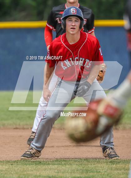 Thumbnail 2 in Rushville vs South Dearborn (IHSAA Sectional Semifinal) photogallery.